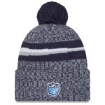New Era Pánská zimní čepice Tennessee Titans NFL 2023 Sideline Sport Knit