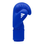 Turnajové boxerské rukavice adidas schválené IBA v modré barvě 10 oz