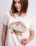 Tričko Patagonia W's Great Waves Ringer Tee Undyed Natural