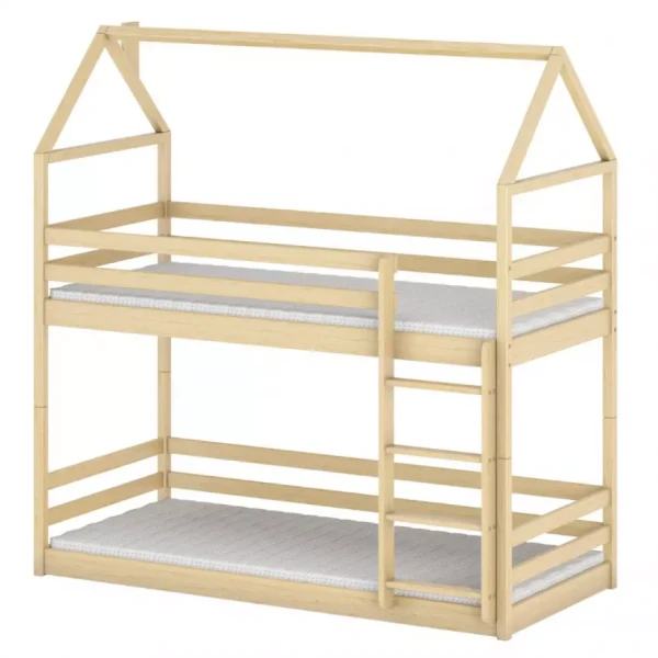 Posteľ Domček Axel 90x200 pine