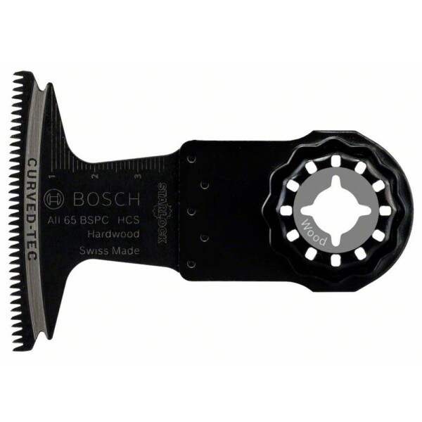 Bosch Accessories 2608662355 AII 65 BSPC ponorný pilový list 5 ks - Bosch Ponorný pilový list HCS AII 65 BSPC Hard Wood 40 x 65 mm 3609201533