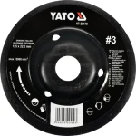 YATO Rotační rašple úhlová 125 mm jemná typ 3 / Rašple / Upínací otvor 22,2 mm / Max. 13000 min-1 (YT-59170)