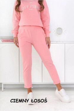 Dámské kalhoty LENA TMAVÝ LOSOS L