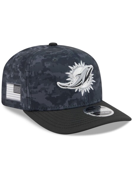 New Era Pánská kšiltovka Miami Dolphins NFL 2026 Salute to Service 9SEVENTY Stretch-Snap
