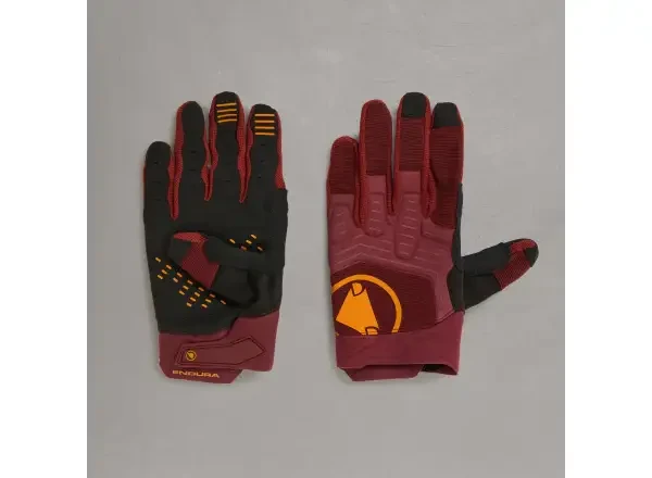 Endura Singletrack cyklistické rukavice Mahagony vel. XXL