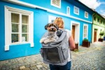 Alley šedý batoh pro psa do 10 kg Barva: Šedá, Dle váhy psa: do 6 kg