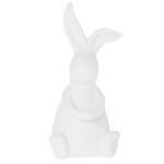 Storefactory Velikonoční dekorace ELIAS 19 cm, bílá barva, porcelán