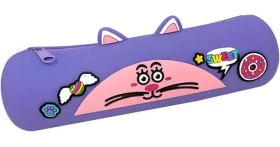 MITAMA Mitamino Animal fialová / Penál / Silikon / Zip (63704-0283)