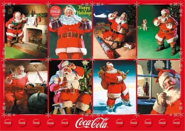 SCHMIDT Puzzle Coca-Cola Santa Claus