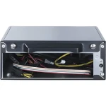 Inter-Tech MW-02 II černá / Skříň / Mini-ITX / externí napájení / čtečka karet SD / USB-C (88881246)