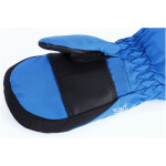 Dětské zimní rukavice Viking Starlet s fleecovou manžetou na jednom prstu s ozdobnými sněhovými vločkami, tmavě modré (125/15/5195/15) 3