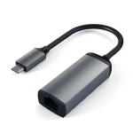 Satechi USB-C to Gigabit Ethernet šedá / adapter / USB 3.0 / Gigabit Ethernet (ST-TCENM)