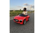 Mamido Elektrické autíčko Fast Wing eko-kůže červené
