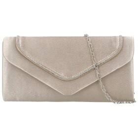 Módní dámské psaníčko Michelle Moon Selin, béžové