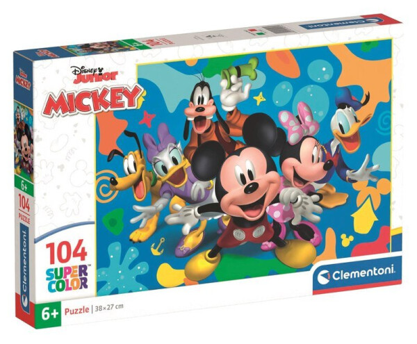 Puzzle Mickey a jeho přátelé 104 dílků