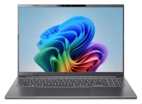 Acer Aspire 16 A16-11M-X18U šedá / Notebook / 16" WUXGA IPS 120Hz / Snapdragon X X1-26-100 / 16GB / 512GB SSD / W11H (NX.JLNEC.007)