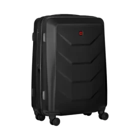 WENGER Prymo Medium černá / cestovní kufr na kolečkách / 67 L / 45 x 65 x 26 / polykarbonát ABS (612537)