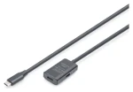 Digitus USB-C černá / Prodlužovací kabel / Aktivní / USB 3.2 Gen2 10 Gbps / 5 m (DA-73112)
