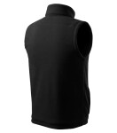 Next fleece vesta unisex černá XL