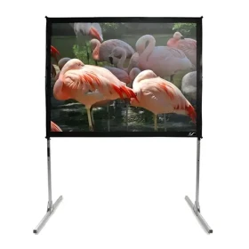 Elite Screens Q150V1 stříbrná / Projekční plátno / mobilní stativ / 150” / 4:3 / 228,6x304,8 cm (Q150V1)