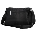 Trendy dámská nylonová crossbody kabelka Nomia, černá