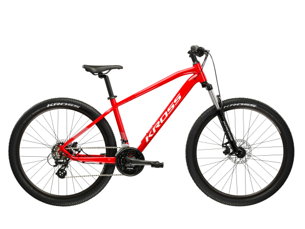 KROSS HEXAGON 2.0, rám 17" (M), model 2026, pneu 27,5", barva červená/šedá - ZDARMA dopravné, seřízení, odborná montáž a sada světel! (Záruka nejlepší ceny. Nalezli jste někde lepší cenu? Napište nám a zkusíme ji trumfnout! )