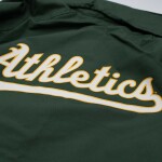 New Era Pánská bunda Oakland Athletics MLB Athletics Quarter Zip Windbreaker Grün Velikost: S