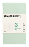 Zápisník Jottbook pur A6, 64l, tečkovaný, Mint Green, 3ks