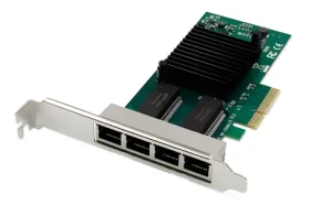 Digitus DN-10114 / Síťová karta / 4x RJ45 / Gigabit / PCI Express / Intel I350 (DN-10114)