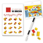 LEGO Stationery Classic Kachny zápisník perem stavebnicí