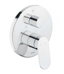 DURAVIT - Wave Baterie pod omítku, pro 2 spotřebiče, chrom WA4210012010