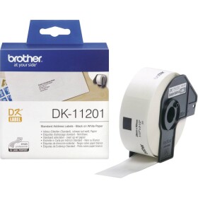 Brother DK-11201 papírové štítky 400 ks