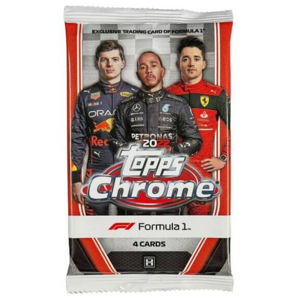 2022 Topps Formula 1 Chrome Racing Hobby Lite balíček