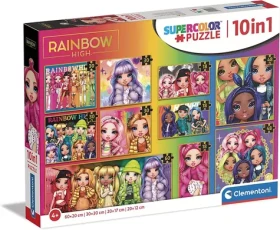 Clementoni PUZZLE Rainbow High 10v1
