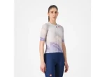 Castelli Aero Pro 8S dámský dres krátký rukáv Multicolor Purple vel. M