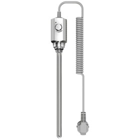 CERANO Elektrická topná tyč s termostatem - 300W - chrom