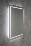 AQUALINE - SALICA zrcadlo s LED osvětlením 60x80cm, dotykový senzor, stmívatelné SC080