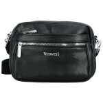 Trendy dámská koženková crossbody Coveri Gloria new, černá