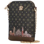 Mini crossbody se zlatým řetízkem Cosmopolita, černá