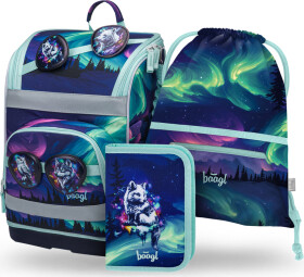 3 SET Zippy Plus Aurora: aktovka, penál, sáček GRS