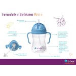 B.box univerzální sada na pití 3v1, 240 ml - zelená