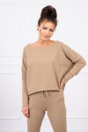 Souprava oversize halenkou camel UNI