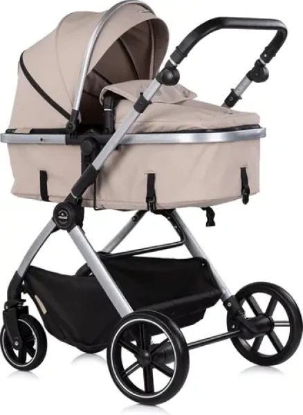 CHIPOLINO Kočárek kombinovaný Pearl 2v1 Latte (KKPE02603LA)