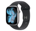 Apple Watch Series 11 GPS 46mm Space Grey Aluminium Case with Black Sport Band - M/L EDF_1218838