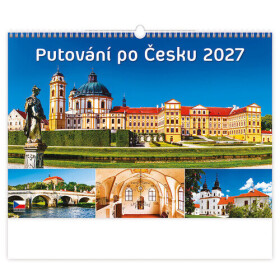 Kalendář nástěnný 2027 - Putování po Česku
