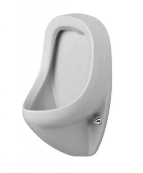 DURAVIT - Urinals Pisoár, zadní přívod, WonderGliss, bílá 08473700001