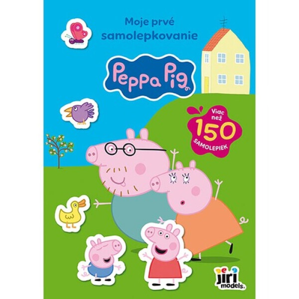 Moje prvé samolepkovanie Prasiatko Peppa