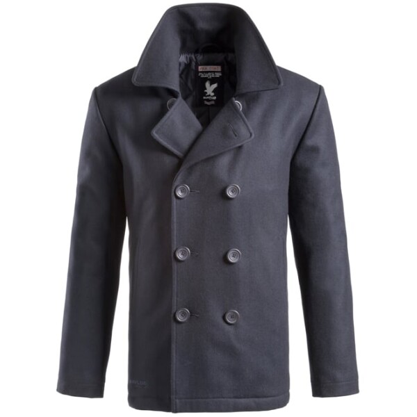 Brandit Kabát Pea Coat navy 5XL