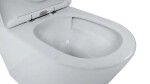 Kielle - Nefia WC kombi set s nádržkou a sedátkem softclose, Vortex Rimless, bílá 30227000