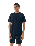 Pánské pyžamo 42601 Shore dark blue - HENDERSON tmavě modrá XL